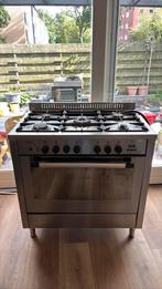 Gasfornuis+Oven van Pelgrim, Witgoed en Apparatuur, Fornuizen, Ophalen, Gebruikt, Hete lucht, 60 cm of meer