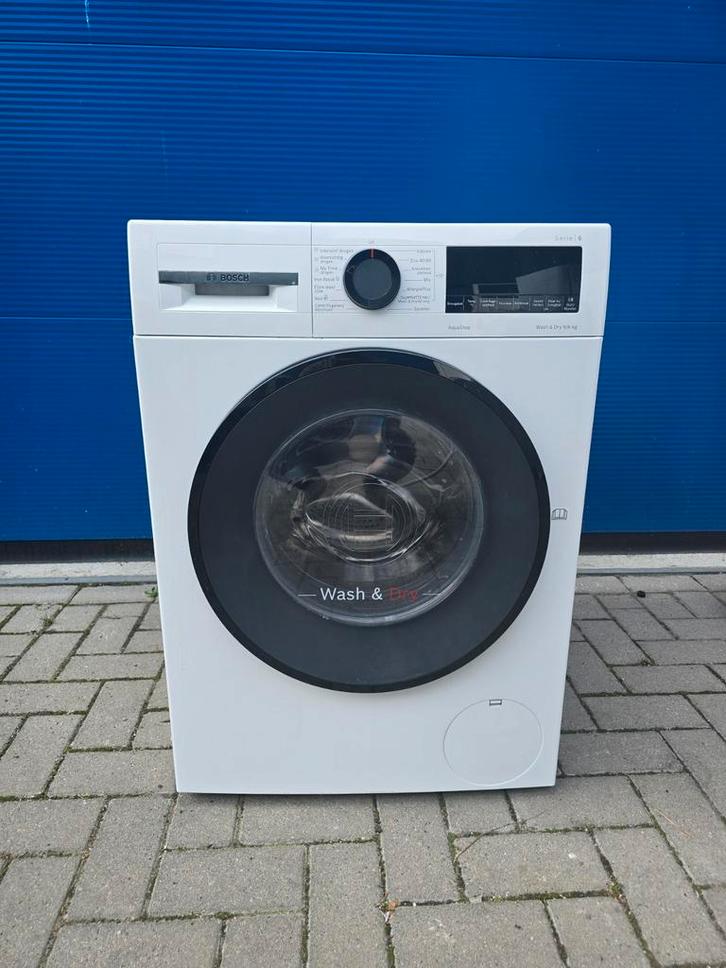 Prachtige ruime Bosch was- en droogcombinatie! 9/6KG! Garant, Witgoed en Apparatuur, Was-droogcombinaties, Zo goed als nieuw, 6 tot 8 kg
