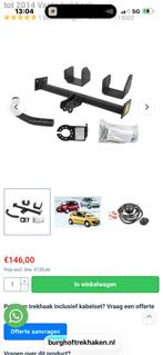 Gevraagd Trekhaak Toyota Aygo, Auto-onderdelen, Ophalen of Verzenden, Gebruikt