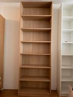IKEA Billy Boekenkast met Opzetstuk - Eikenpatroon, Huis en Inrichting, Ophalen, 200 cm of meer, 50 tot 100 cm, Zo goed als nieuw