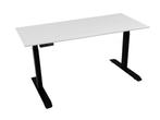 Zit-Sta Bureau met Wit Blad – Nieuw – 180x80 cm, Ophalen, Elektrisch, Nieuw, Stabureau