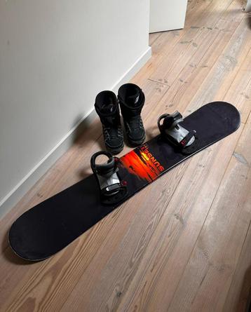 Snowboard set met schoenen maat 42 thirtytwo 
