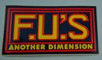 Sticker F.U.'S another dimension( jeansmerk), Ophalen of Verzenden, Nieuw, Merk