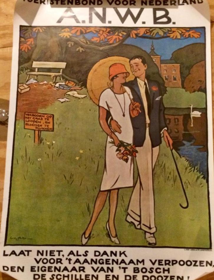 Iconische ANWB Affiches (replicas), Verzamelen, Posters, Overige onderwerpen, Deurposter of groter, Rechthoekig Staand, Ophalen