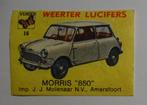 MORRIS  850   Imp J.J. Molenaar   AMERSFOORT, Verzenden, Zo goed als nieuw, Luciferdoosjes of -merken