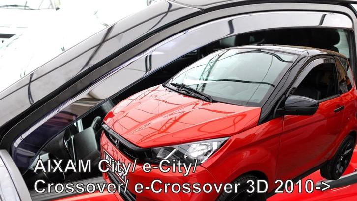 zijwindschermen Aixam oa City Crossline Crossover pasvorm, Auto diversen, Tuning en Styling, Ophalen of Verzenden
