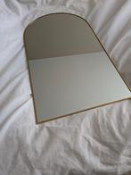 Spiegel met goudkleurige rand, Ophalen, Minder dan 50 cm, Zo goed als nieuw, Minder dan 100 cm