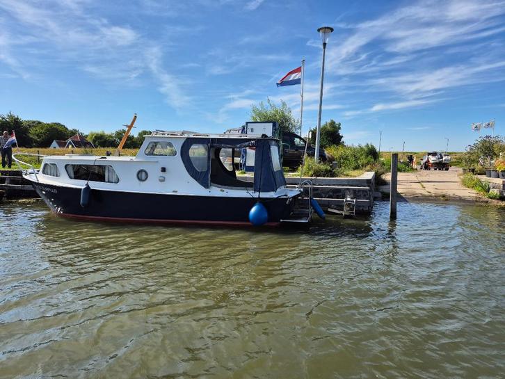 Brekken Kruiser 8.00 in hele mooi staat, Watersport en Boten, Motorboten en Motorjachten, Gebruikt, Staal, 6 tot 9 meter, Diesel