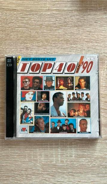 2CD Het beste uit de Top40 van ‘90 beschikbaar voor biedingen