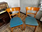 2 vintage / retro stoelen, Antiek en Kunst, Antiek | Meubels | Stoelen en Banken, Ophalen of Verzenden