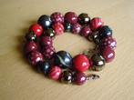 HALSKETTING KAZURI BEADS OORBELLEN KENIA AARDEWERK, Sieraden, Tassen en Uiterlijk, Overige materialen, Verstelbaar, Overige kleuren