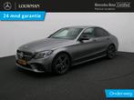 Mercedes-Benz C-Klasse 200 AMG Automaat | Trekhaak | Digitaa, Auto's, Mercedes-Benz, Te koop, Zilver of Grijs, Benzine, 73 €/maand