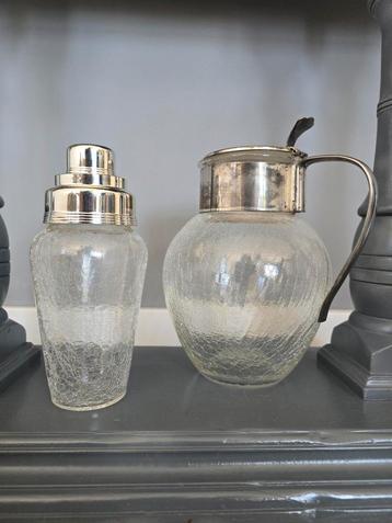 Prachtige antieke craquelé WMF cocktailshaker 50S €20 beschikbaar voor biedingen