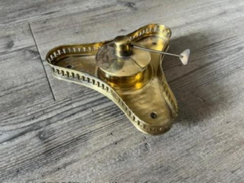 Antiek Messing onderzetter voor kraantjes kan (ca. 1910), Antiek en Kunst, Antiek | Overige Antiek, Ophalen