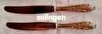 Solingen barroke grote diner messen, Antiek en Kunst, Antiek | Bestek, Ophalen of Verzenden