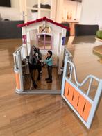 Schleich Kleine Paardenstal - Compleet!, Verzamelen, Ophalen, Zo goed als nieuw