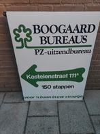 Emaille bord Boogaard, Ophalen of Verzenden, Zo goed als nieuw, Reclamebord
