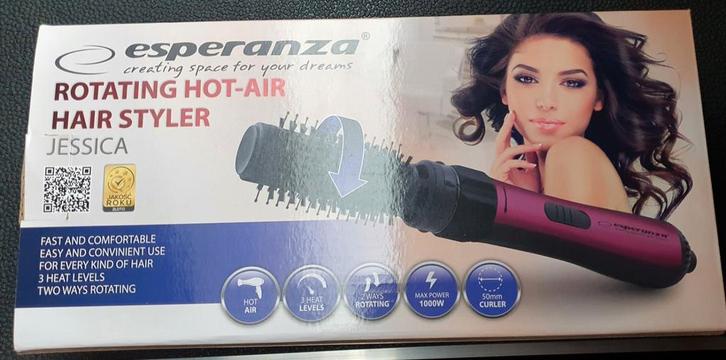 Nieuw, automatisch roterende haarstyler met warme lucht, Sieraden, Tassen en Uiterlijk, Uiterlijk | Haarverzorging, Ophalen of Verzenden