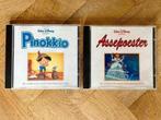 Retro Disney - Pinokkio en Assepoester CD’s (nette staat), Verzamelen, Ophalen of Verzenden, Assepoester of Belle, Zo goed als nieuw