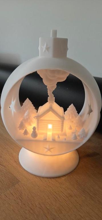 Kerst stolp - 3D print - met verlichting. beschikbaar voor biedingen