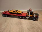 truck met oplegger en auto (verzamelitem), Ophalen of Verzenden, Gebruikt