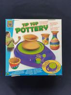 Top Top Pottery pottenbak set met draaischijf, Gebruikt, Ophalen of Verzenden, Knutselen
