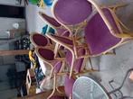 kantinestoelen / terrasstoelen, Huis en Inrichting, Gebruikt, Riet of Rotan, Ophalen of Verzenden, Vijf, Zes of meer stoelen