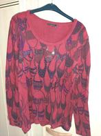 Rode trui : Tricotto., Maat 38/40 (M), Tricotto, Ophalen of Verzenden, Zo goed als nieuw