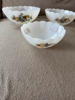 Vintage Arcopal schalen Fruits de France set 3, Ophalen of Verzenden