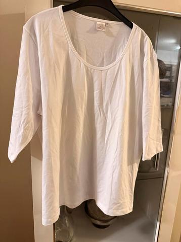 Mooie witte t-shirt in maat 48 Greiff nieuw beschikbaar voor biedingen