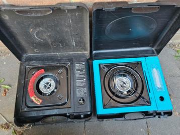 2x portable gaspit kamperen, camper, vakantie beschikbaar voor biedingen