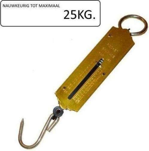 Veerbalans Unster Pocket Balance - max. 25 Kg, Antiek en Kunst, Antiek | Gereedschap en Instrumenten, Ophalen