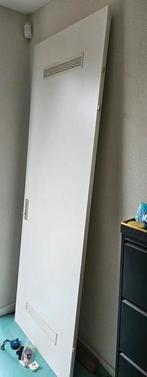Witte opdekdeur Berkvens 80x230 meterkast, Ophalen, 80 tot 100 cm, 215 cm of meer, Binnendeur