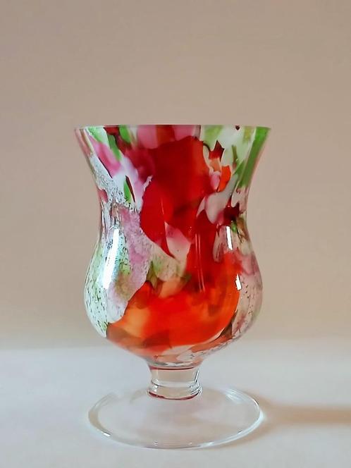 Vaas Mixed Colours Fidrio Vintage, Antiek en Kunst, Antiek | Glas en Kristal, Ophalen of Verzenden