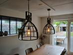 2 mooie hanglampen, Ophalen, Gebruikt, 50 tot 75 cm, Metaal