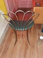 Jugendstil antiek ijzeren  stoel, Antiek en Kunst, Antiek | Meubels | Stoelen en Banken, Ophalen