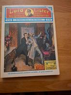 2 Oude Stripboeken: Lord Lister & Nick Carter, Boeken, Ophalen of Verzenden