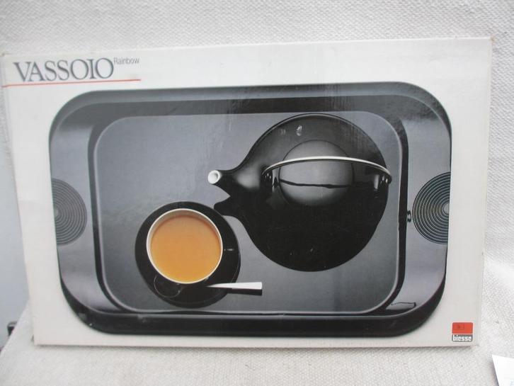 Vintage dienblad Biesse Italy jaren 70/ 80, Huis en Inrichting, Woonaccessoires | Dienbladen, Zo goed als nieuw, Kunststof, Rechthoekig