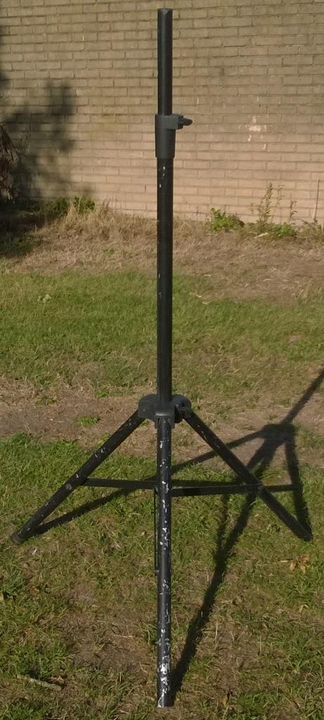 Lichtstatief 2,5 meter, Muziek en Instrumenten, Standaards, Gebruikt, Instrumentstandaard, Licht of Laser, Speaker, Ophalen of Verzenden