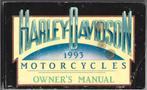 Harley Davidson models 1993 owner manual motor, Motoren, Ophalen of Verzenden, Harley-Davidson of Buell