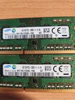 Samsung 4GB PC3L-12800S DDR3 RAM Geheugen, Computers en Software, RAM geheugen, Gebruikt, DDR3, Ophalen of Verzenden, Laptop
