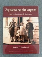 ZEG DAT WE NIET VERGETEN, Ophalen of Verzenden, 20e eeuw of later, Zo goed als nieuw, Europa