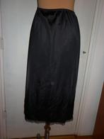 lange onderrok maat small, Verzenden, Zwart, Overige typen