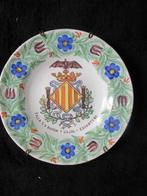 SPAANS BORD met opschrift Falla G.V. Ramon Y Cajal-Espartero, Ophalen of Verzenden