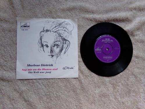 Marlene Dietrich - sag mir wo die blumen sind ( sixties ), Cd's en Dvd's, Vinyl Singles, Single, Pop, 7 inch, Verzenden