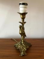 Tafellamp, brons, italiaans, antiek, vintage, brocante,50/60, Antiek en Kunst, Ophalen of Verzenden