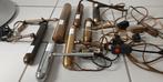 schilderijlamp /oude messing lampen/boekenkast  verlichting, Huis en Inrichting, Lampen | Wandlampen, Ophalen of Verzenden, Gebruikt