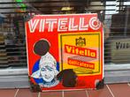 Vitello emaille reclamebord, Antiek en Kunst, Antiek | Emaille, Ophalen