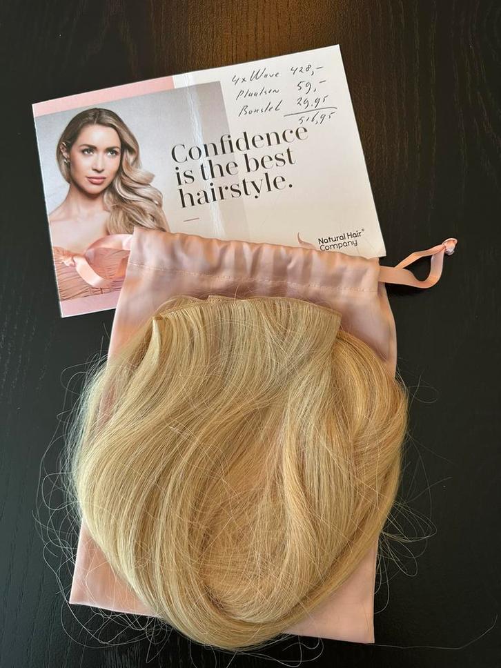 Wave Natural Hair Company - haarstuk- blond, Sieraden, Tassen en Uiterlijk, Uiterlijk | Haarverzorging, Nieuw, Pruik of Haarverlenging