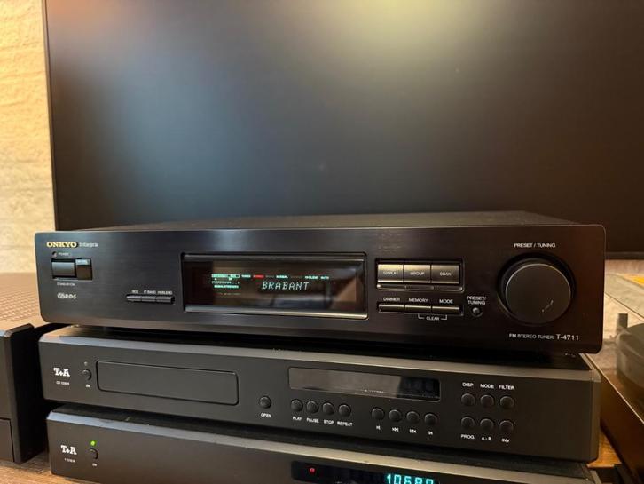 Onkyo  T4711, Audio, Tv en Foto, Tuners, Zo goed als nieuw, Ophalen of Verzenden